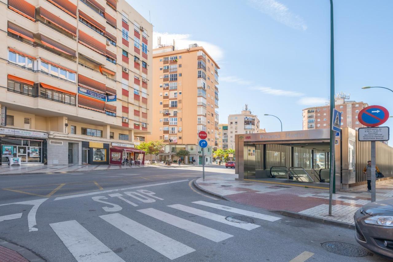 Princesas Flat, Luxury Apartament Near Beach&Metro Free Parking Málaga Dış mekan fotoğraf